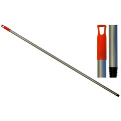 Ручка для щетки 120 см, серая / оранжевая цена и информация | Тазик с ручками круглый 9л, серый | kaup24.ee