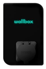 Зарядная станция Wallbox Copper SB 32A, универсальная, черная цена и информация | Зарядные станции для электромобилей | kaup24.ee