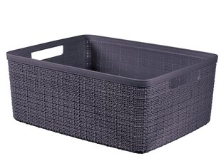 Korv asjadele Jute S 4,5L 27x20x11cm hind ja info | Hoiukastid ja -korvid | kaup24.ee