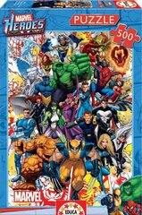 Pusle Educa Borras Heroes Marvel, 500 tk hind ja info | Pusled | kaup24.ee