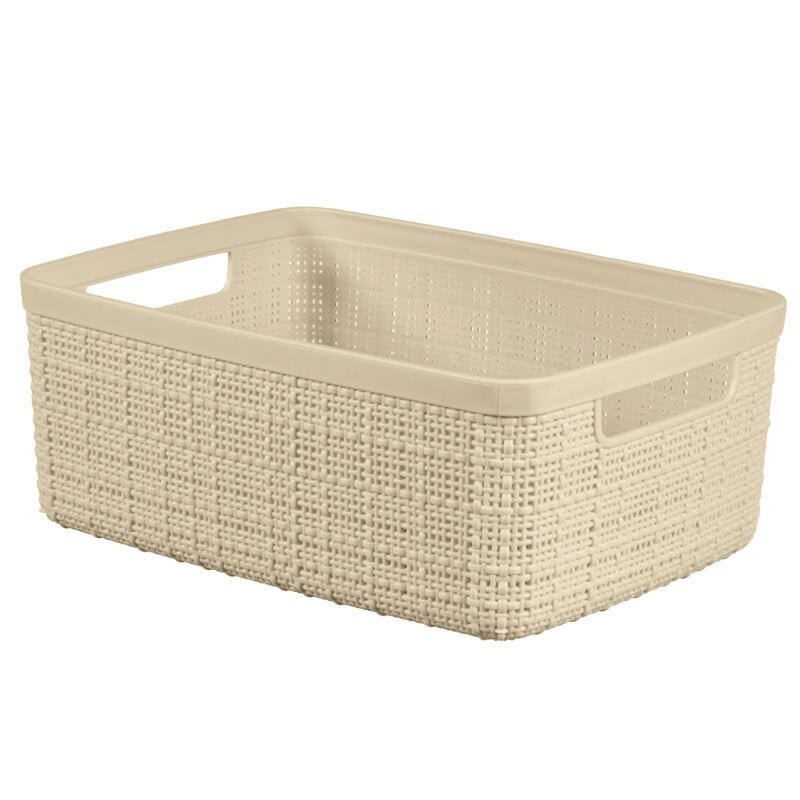 Korv asjadele Jute S 4,5 l, 27x20x11cm hind ja info | Hoiukastid ja -korvid | kaup24.ee