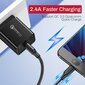 Ugreen US289 USB to Micro USB cable, QC 3.0, 2.4A, 1m, black hind ja info | Kaablid ja juhtmed | kaup24.ee