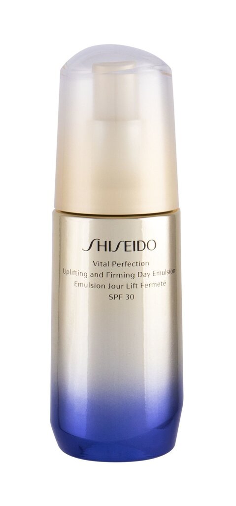 Näoemulsioon küpsele nahale Shiseido Vital Perfection 75 ml цена и информация | Näoõlid, seerumid | kaup24.ee