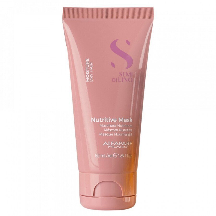 Toitev juuksemask Alfaparf Milano Semi Di Lino Moisture Nutritive 50 ml hind ja info | Maskid, õlid, seerumid | kaup24.ee