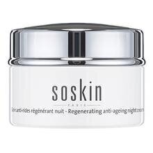 Taastav vananemisvastane öökreem 50 ml. Soskin Paris Regenerating anti-ageing night cream hind ja info | Näokreemid | kaup24.ee