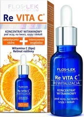 Näo- ja silmaseerum Floslek Revita C 30 ml цена и информация | Сыворотки для лица, масла | kaup24.ee