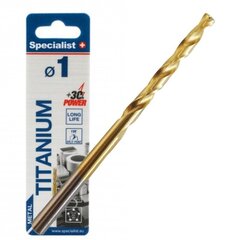 Metallpuurid Specialist+ Titanium 1mm 2vnt hind ja info | Käsitööriistad | kaup24.ee