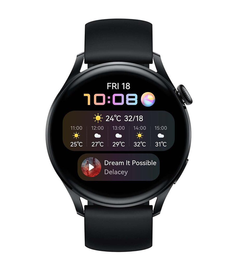 Huawei Watch 3 Active Black hind ja info | Nutikellad (smartwatch) | kaup24.ee