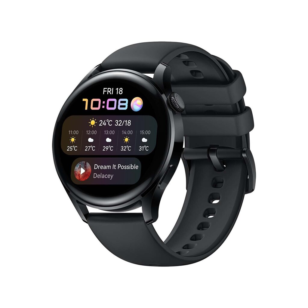 Nutikell Huawei Watch 3, Black цена и информация | Nutikellad (smartwatch) | kaup24.ee