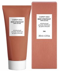 Värskendav jalakreem väsimuse kõrvaldamiseks Comfort Zone Body Strategist Cryo Leg Gel, 200 ml hind ja info | Kehakreemid, losjoonid | kaup24.ee