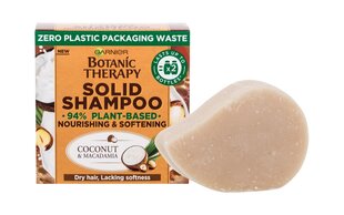 Твердый шампунь для сухих волос Garnier Botanic Solid Shampoo Coconut & Macadamia, 60 г цена и информация | Шампуни | kaup24.ee
