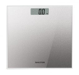 Salter 9037 SVGL3R Salter Glass Electronic Digital Bathroom Scale - Silver Glitter цена и информация | Весы | kaup24.ee