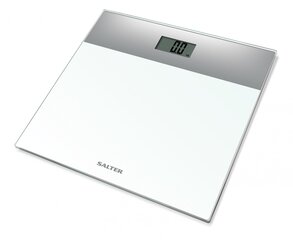 Salter 9206 SVWH3R Glass Electronic Scale Silver/White цена и информация | Веса | kaup24.ee