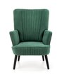Кресло Halmar Delgado, темно-зеленое