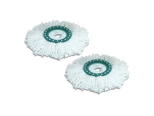 Varumopi komplekt LEIFHEIT Clean Twist Disc Mop, 2 tk hind ja info | Puhastustarvikud | kaup24.ee