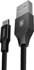 Kaabel Baseus USB 2.0 - Micro USB 30460-uniw цена и информация | Кабели и провода | kaup24.ee