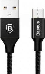 Кабель Baseus USB 2.0 Micro USB 30460-uniw цена и информация | Кабели и провода | kaup24.ee