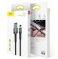 Baseus USB 2.0 kaabel - Lightning, 1m CALKLF-GG1 hind ja info | Kaablid ja juhtmed | kaup24.ee