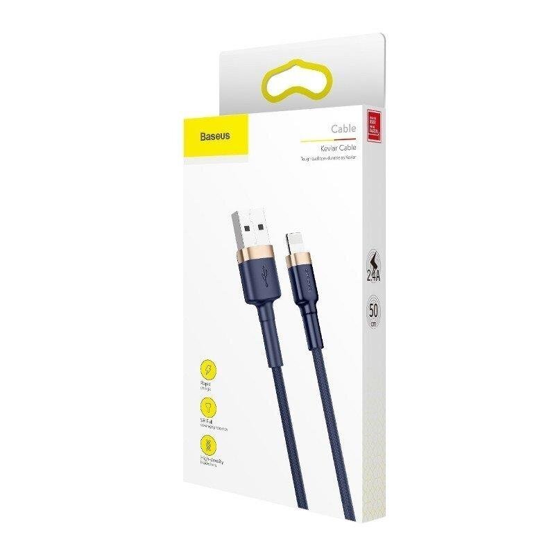 Kaabel Baseus USB - Lightning, 2m CALKLF-CV3 цена и информация | Kaablid ja juhtmed | kaup24.ee