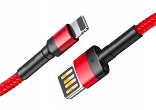 Baseus USB 2.0 kaabel - Lightning, 1 m CALKLF-G09 цена и информация | Кабели и провода | kaup24.ee