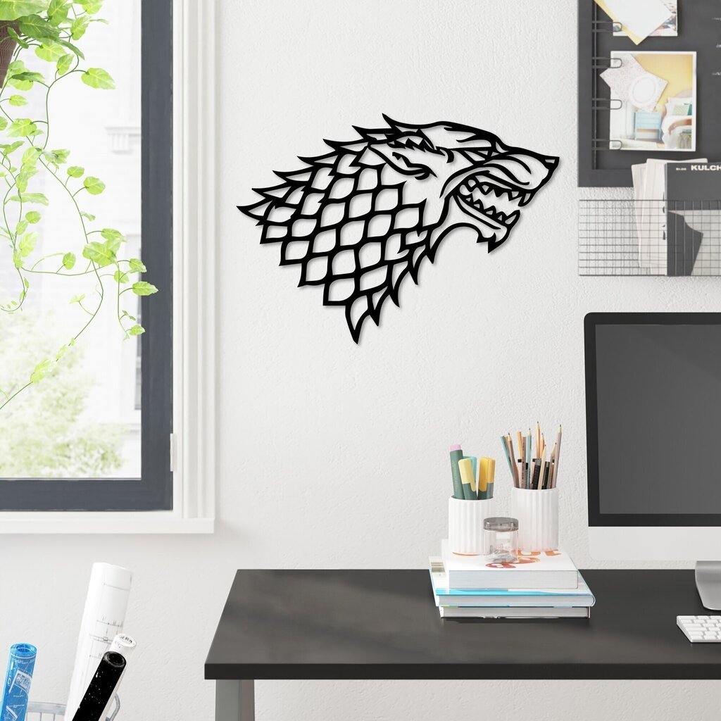 Metallist riputatav kaunistus Game Of Thrones, 60x43 cm hind ja info | Sisustuselemendid | kaup24.ee