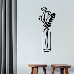 Металлическая декорация на стену Flower 6 цена и информация | Детали интерьера | kaup24.ee