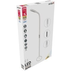 LED põrandalamp Avide Remo 9W valge puldiga цена и информация | Торшеры | kaup24.ee