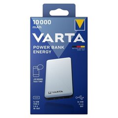 Резервный блок питания Varta Energy 10000mAh цена и информация | Varta Мобильные телефоны, Фото и Видео | kaup24.ee