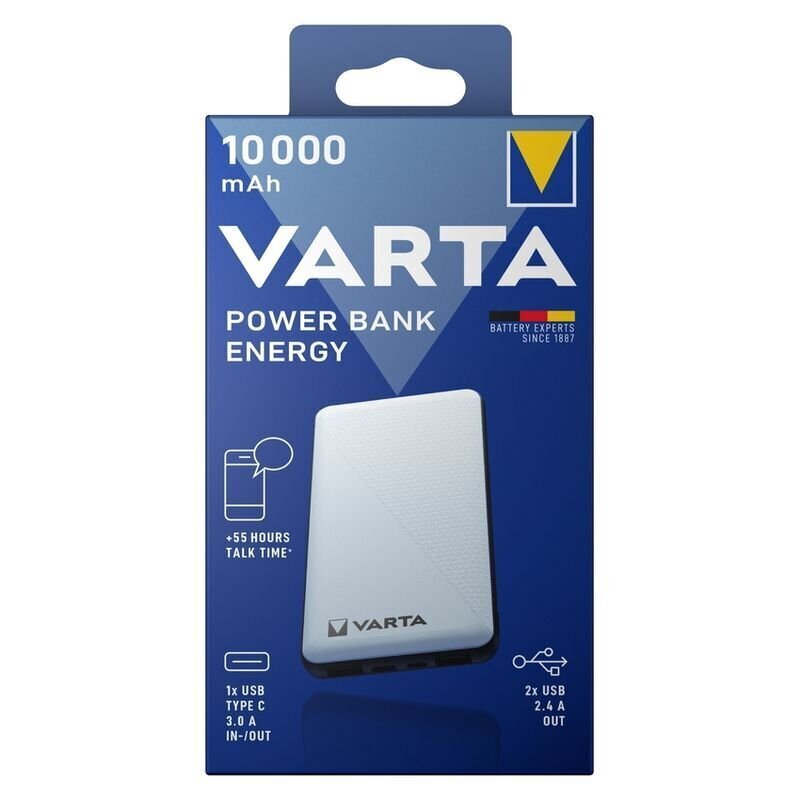 Akupank Varta Energy 10000mAh цена и информация | Akupangad | kaup24.ee