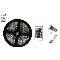 LED-riba valgus Avide RGB 5050 kaugjuhtimispuldiga IP65, 5m цена и информация | Светодиодные ленты | kaup24.ee