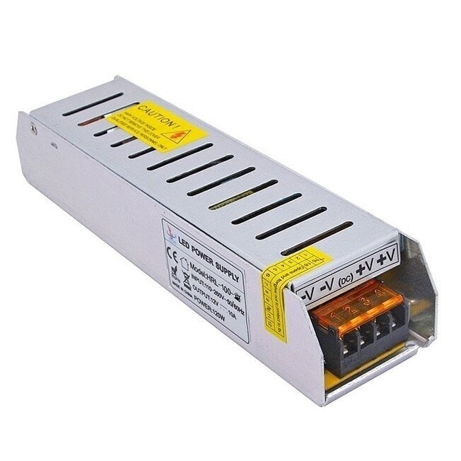 Toiteplokk, 100W, DC24V, AC220V, Alumiinium, SLIM - IP20 hind ja info | Toiteplokid | kaup24.ee