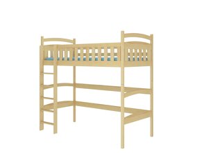 Кровать двухъярусная Adrk Furniture Miago 90x200 см, светло-коричневая цена и информация | Детские кровати | kaup24.ee