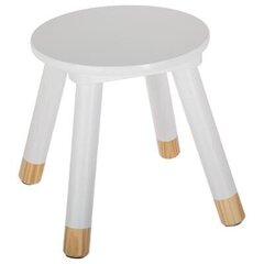 Детский табурет, 24 х 27 см, белый цена и информация | Детские столы и стулья | kaup24.ee