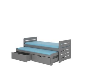 Детская кровать ADRK Furniture Tomi 180x80, серая цена и информация | Детские кровати | kaup24.ee