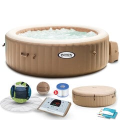 Массажный бассейн Intex Pure Spa, 196x71 см, с фильтром цена и информация | Бассейны | kaup24.ee