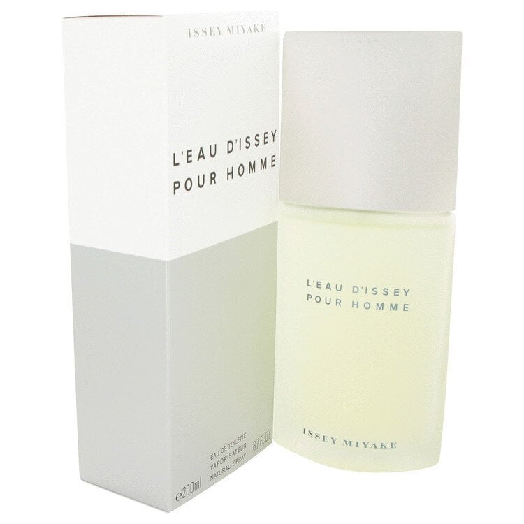 Meeste parfüüm L'eau D'issey Homme Issey Miyake EDT: Maht - 200 ml цена и информация | Meeste parfüümid | kaup24.ee