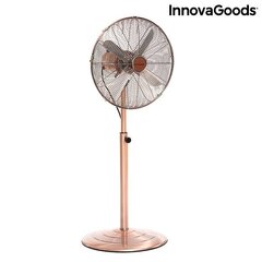 Вентилятор на ножке COPPER RETRO INNOVAGOODS Ø 40 см, 55 Вт цена и информация | Вентиляторы | kaup24.ee