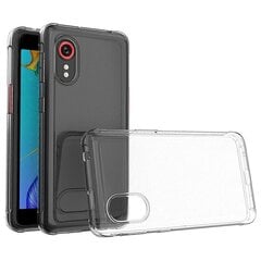 Силиконовый чехол Fusion ultra case 1 мм для Samsung G525 Galaxy Xcover 5, прозрачный цена и информация | Чехлы для телефонов | kaup24.ee