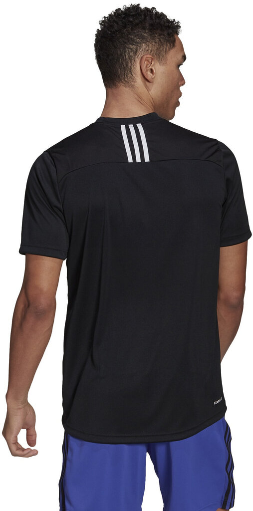 T-särk meestele Adidas 3s Back Tee Black GM2126, must hind ja info | Meeste T-särgid | kaup24.ee