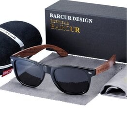 Высококачественные солнцезащитные очки Barcur с антибликовым покрытием, UV400 цена и информация | Стильные мужские солнцезащитные очки | kaup24.ee