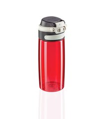 Бутылка LEIFHEIT Tritan Flip 550 мл, красная цена и информация | Фляги для воды | kaup24.ee