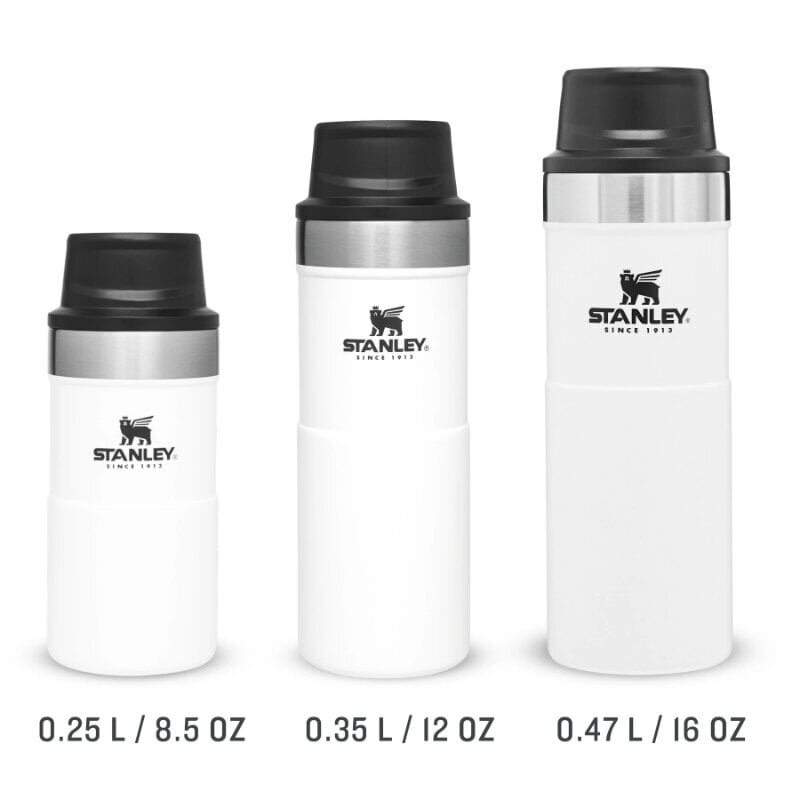 Termoskruus The Trigger-Action Travel Mug Classic 0.25 l, valge hind ja info | Termosed, termostassid | kaup24.ee