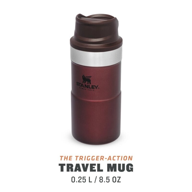 Termoskruus The Trigger-Action Travel Mug Classic 0.25 l, punane цена и информация | Termosed, termostassid | kaup24.ee