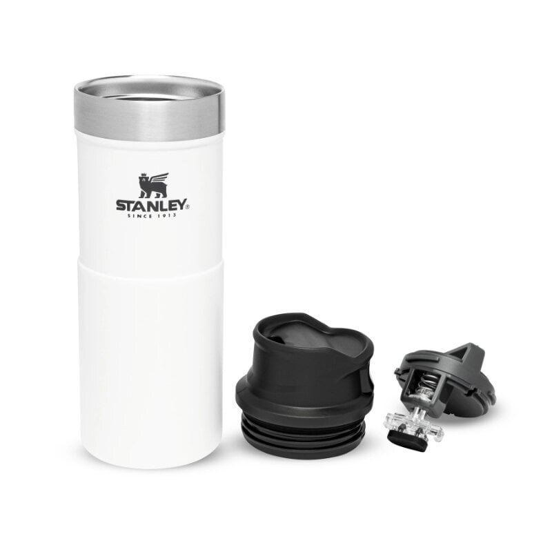 Termoskruus The Trigger-Action Travel Mug Classic 0.35 l, valge цена и информация | Termosed, termostassid | kaup24.ee