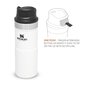 Termoskruus The Trigger-Action Travel Mug Classic 0.35 l, valge hind ja info | Termosed, termostassid | kaup24.ee