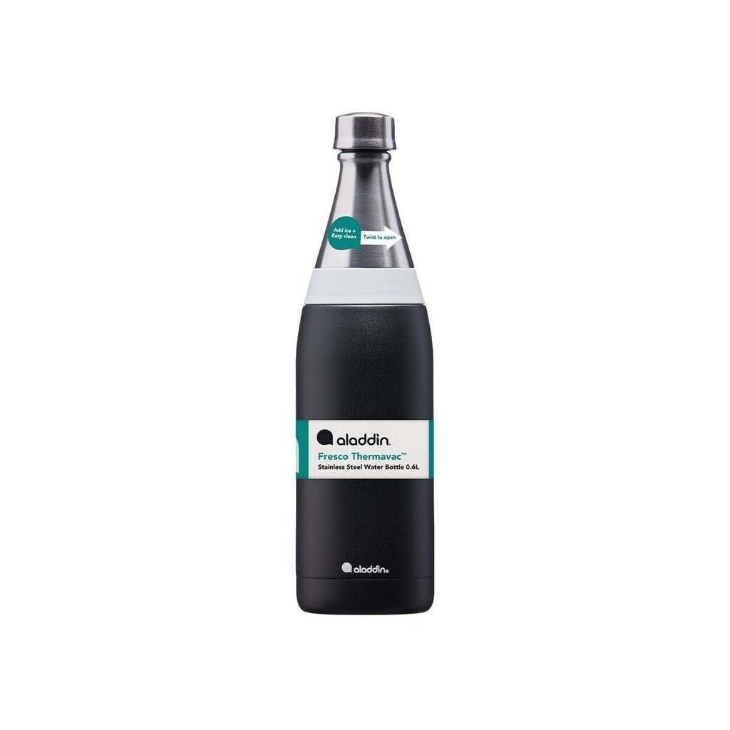 Termospudel Fresco Thermavac Water Bottle 0,6l, must цена и информация | Joogipudelid | kaup24.ee