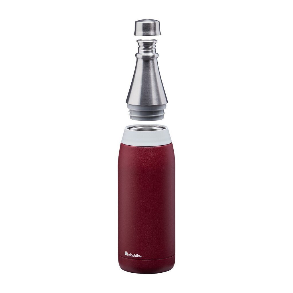 Termospudel Fresco Thermavac Water Bottle 0,6l, Burgundia punane цена и информация | Joogipudelid | kaup24.ee