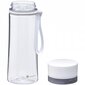Veepudel Aveo 0,35 l, läbipaistev valge цена и информация | Joogipudelid | kaup24.ee