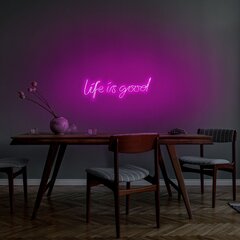 Seinavalguse Life Is Good цена и информация | Настенные светильники | kaup24.ee