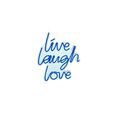 Seinavalgusti Live Laugh Love